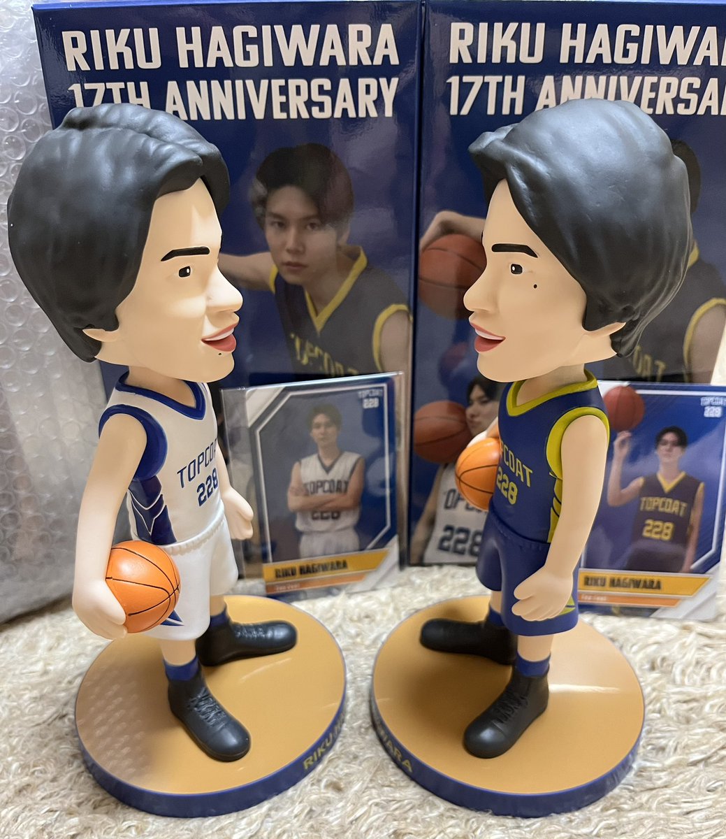 萩原利久 ボブルヘッド Fancoin 白 萩原利久 ボブルヘッド【抽選特典：直筆サイン入り】 | 萩原利久