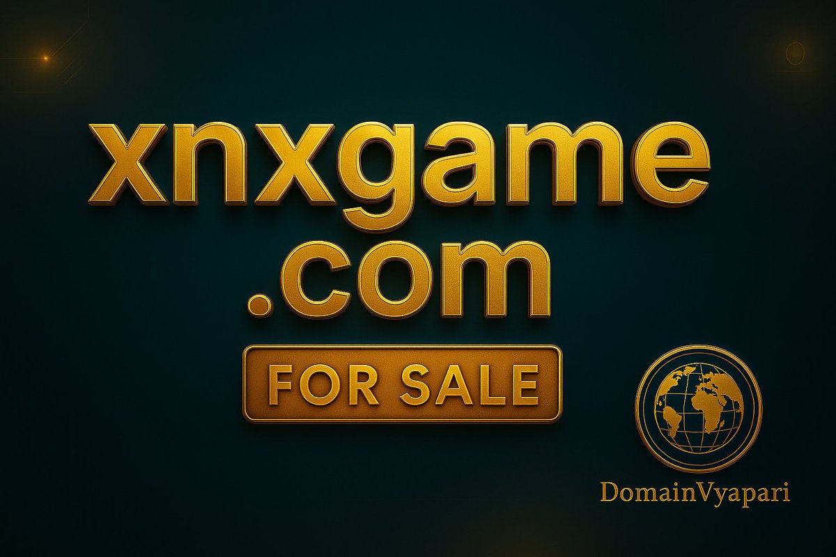 DomainVyapari's tweet image. Gaming Market = $299B (2024) $600B by 2030,The next big name in gaming is here XNXGame.com 
@afternic #DomainForSale #Gaming #Metaverse #Esports #VideoGames #Web3Gaming #NFTGaming #GameFi #CryptoGaming  #CloudGaming  #afternic  #DomainForSale #domainname #domainsales