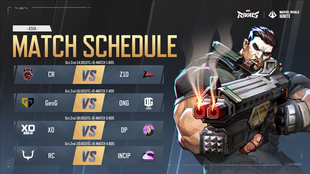 Marvel Rivals Esports tweet media