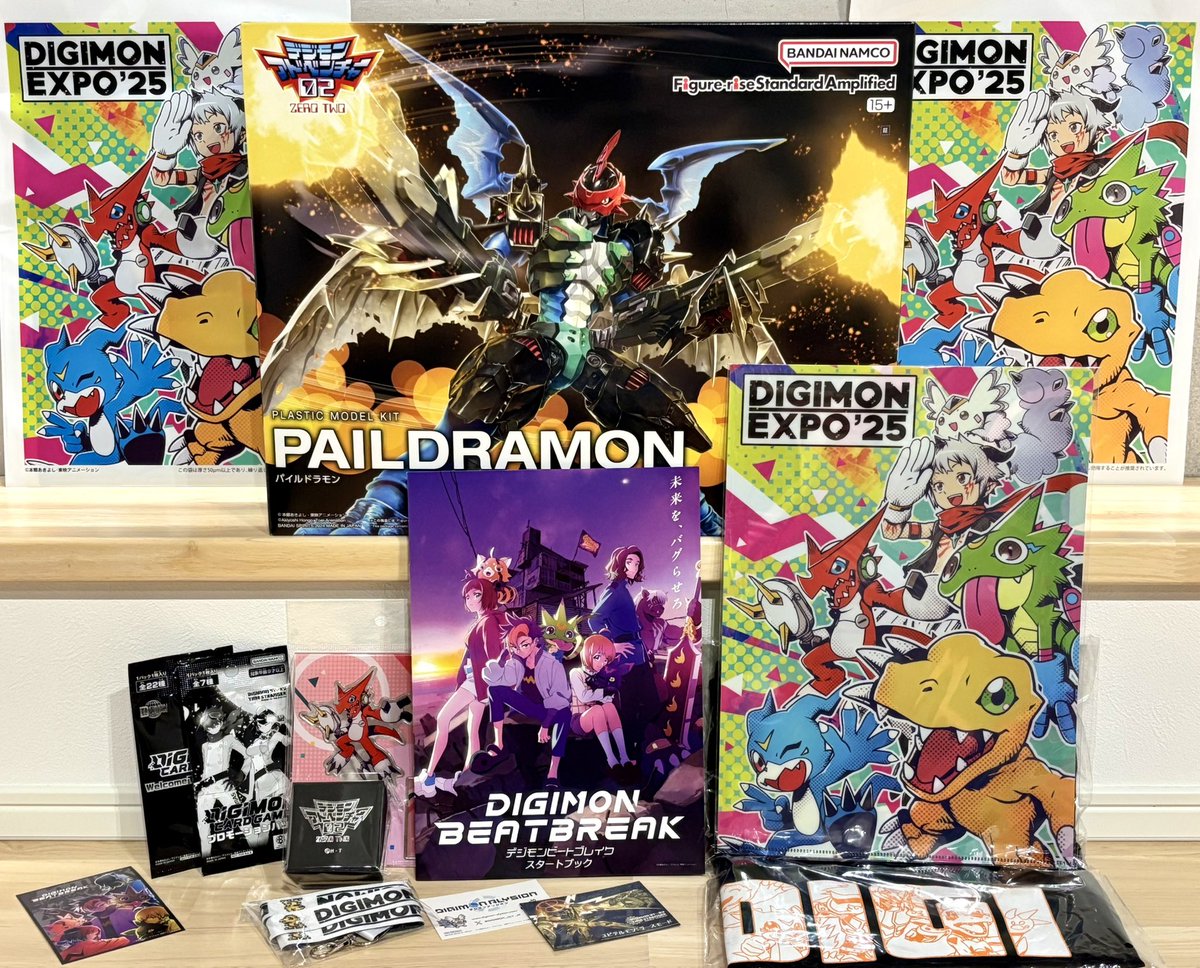 digidigi_pypy's tweet image. デジモンEXPO 2日間終了！！
デジカもゲームも堪能でき最高の時間でした✨
書きたいことが多すぎて書ききれないですが、クロスウォーズも02もステージを見られて本当に良かったです
今日は運が良すぎた😇

お話ししてくれた皆さん、ありがとうございました！また仲良くしてください！
#DIGIMONEXPO