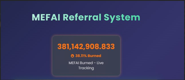 MAD_488's tweet image. 🔥 381,142,908 $MEFAI tokens have been burned so far!
This isn't just a statistic; a decrease in supply means an increase in value!
Those who burn win, those who persevere reach the top! 🚀

🔥 With each package purchase, the $MEFAI supply decreases, and token burns continue…