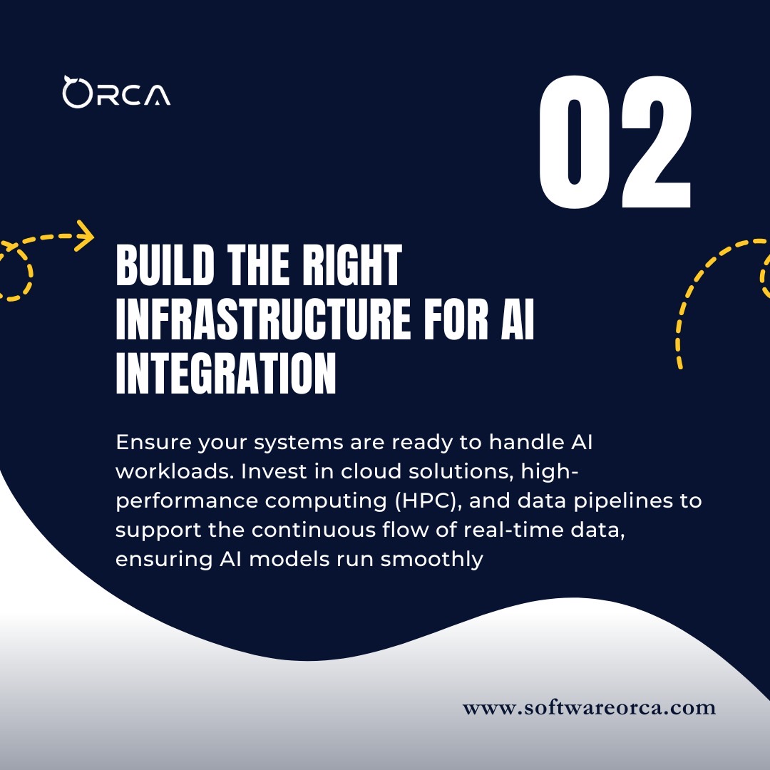OrcaSoftUSA's tweet image. Adopt an AI-first strategy with the right use cases, data quality, and scalable infrastructure for better business growth.

#techgrowth #ai #techsolution #mobileappdevelopment #digitaltransformation # softwareorca #datadriven #fyi