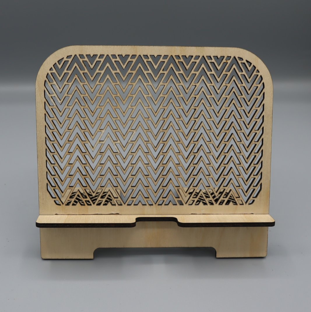 LaserShop123's tweet image. Laser Cut Tablet Stand Design 1, the perfect blend of style and functionality! This unique tablet stand is crafted with precision advanced laser cutting technology, ensuring a sleek and modern look.
#laserengraving #LaserCutDesign #lasercutwood
laser-shop.co.uk
