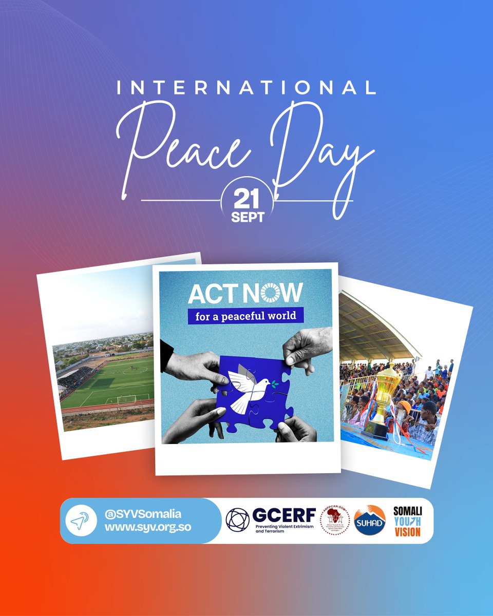 We must speak up against violence, hate, discrimination, and inequality; practice respect; and embrace the diversity of our world. #InternationalPeaceDay