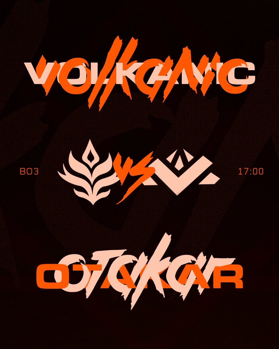 🔥 GAMEDAY 🔥

¿No seremos capaces no? 😏

🏆<a href="/ProjectBlender_/">PROJECT BLENDER</a> 

🌋Cuartos de final🌋

🆚 <a href="/Otakar_esports/">Otakar Esports</a> 

🕔 17:00

🎙️ m.twitch.tv/volkanicteam/h…

#VOLKWIN🌋 #ProjectBlenderQualifier