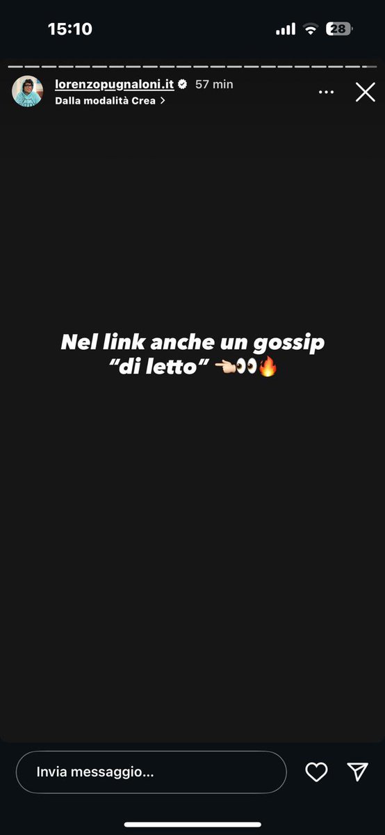 questo sta facendo di tutto per guadagno e per far sbroccare lorenzo