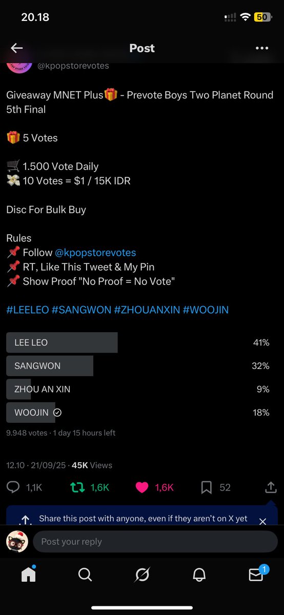 woojinfp's tweet photo. @kpopstorevotes for #KANGWOOJIN https://t.co/E7HDnnKmy8