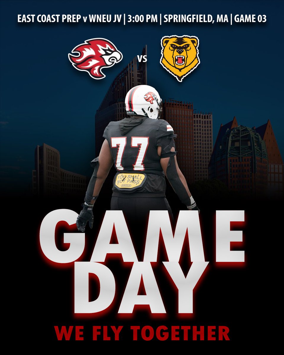 ECP_Football's tweet image. Game Day! ECP Firebirds vs @WNEFB JV today kickoff at 3:00 pm in Springfield, MA. #WeFlyTogether #WFT @Abaskerville_7 @toddavasey @CoachSylva @TrevorVasey @andrewwalock @QuintusReid