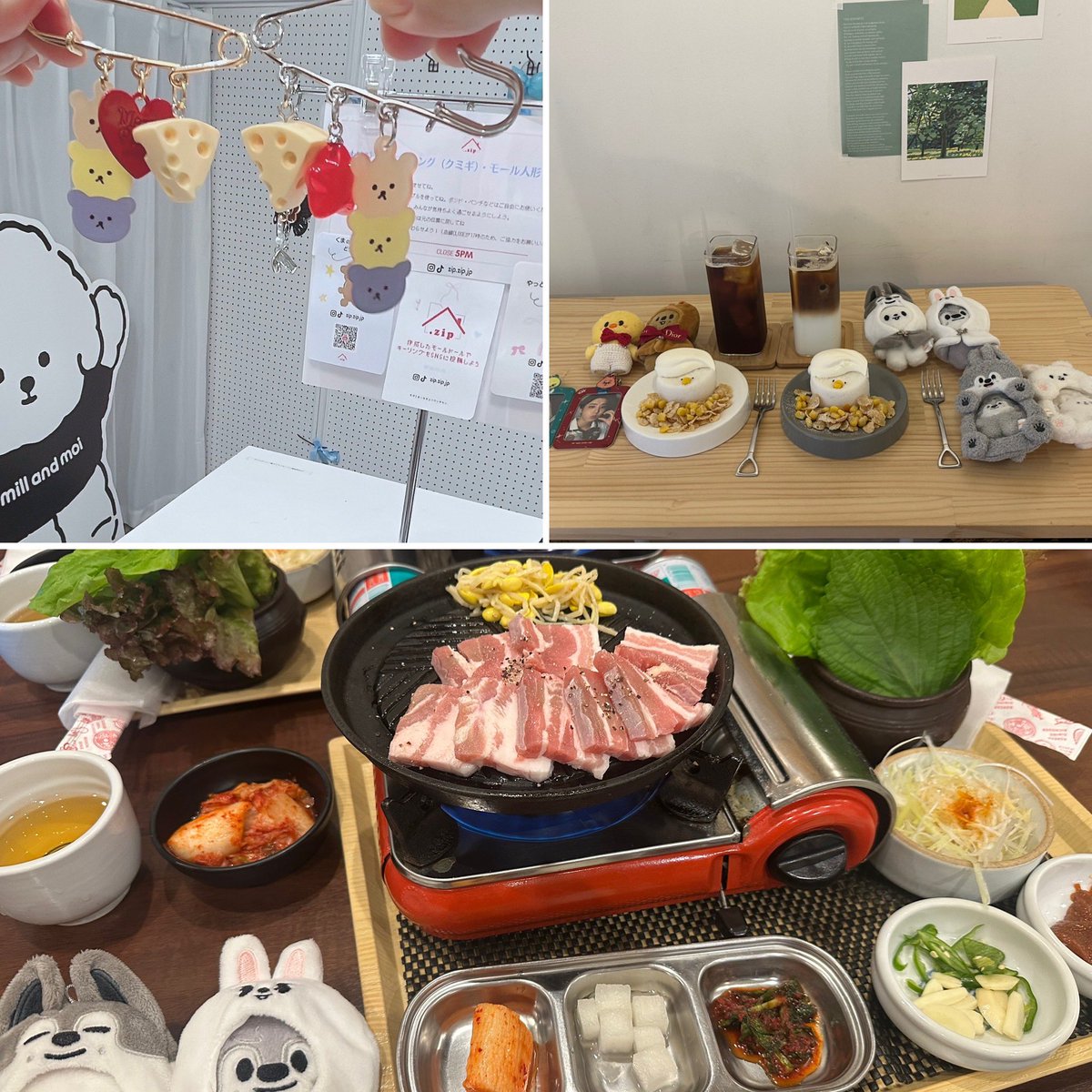 今までイベントで会うことは何回かあったけど初めてちゃんと遊んだかわいい🐿ペンちゃん🤭💕
行きたかったお店も行けて、オソロも作れてめっちゃ楽しかったー🤗🍒
途中はじめましての🦊ペンさんも一緒にご飯食べてめっちゃ話してホントありがとー🩵
次はあれ行こ🤭