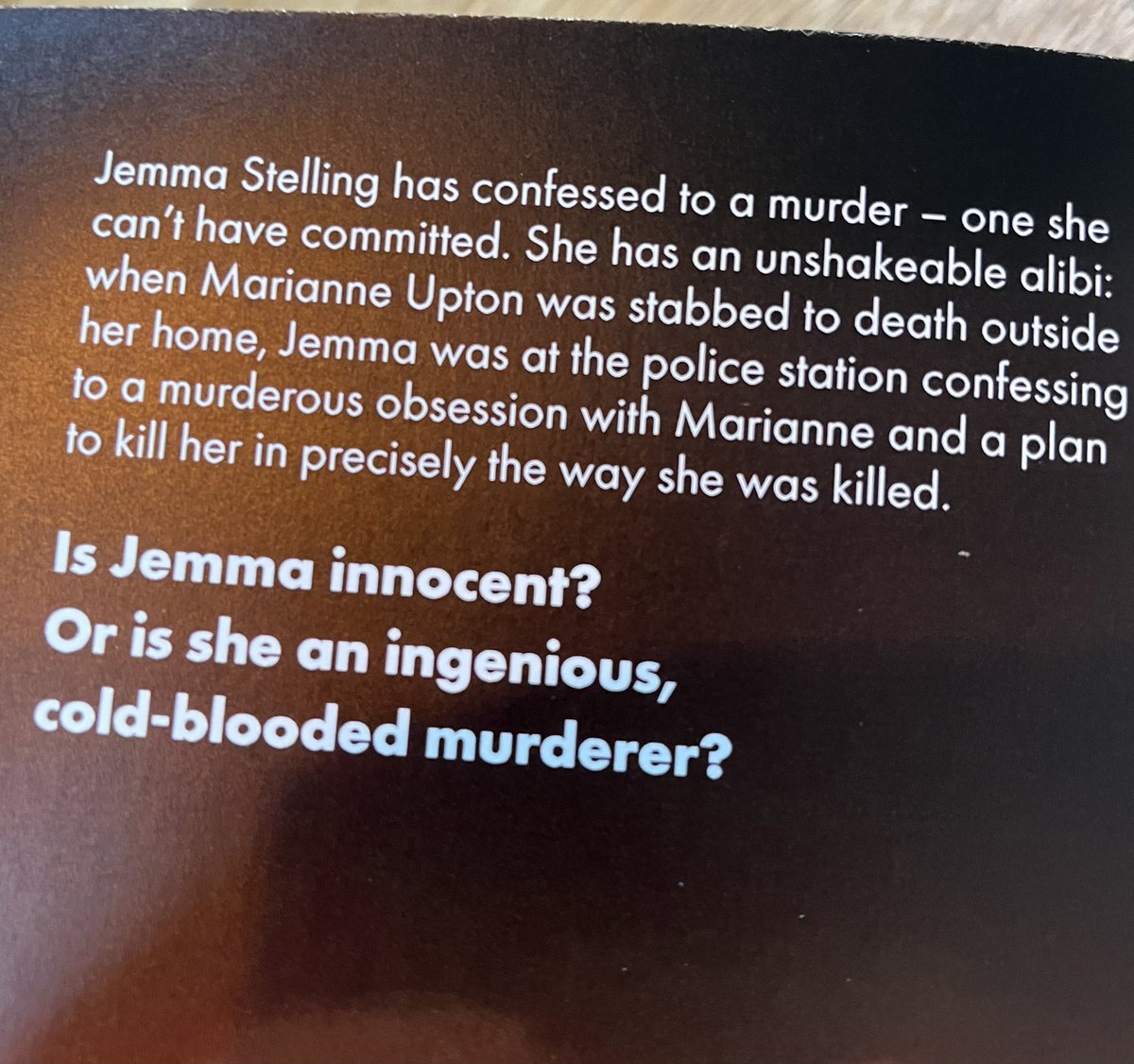 Sophie Hannah tweet media