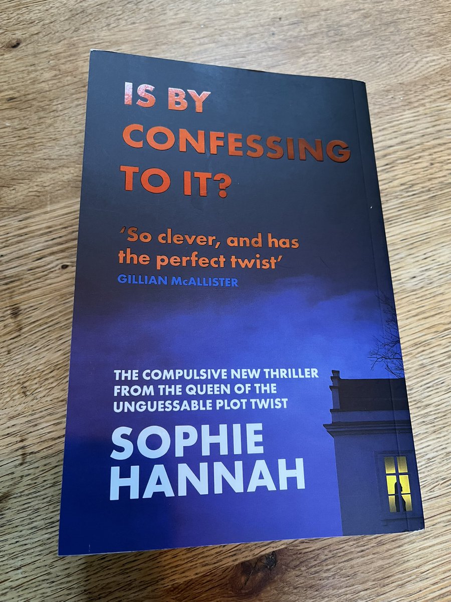Sophie Hannah tweet media