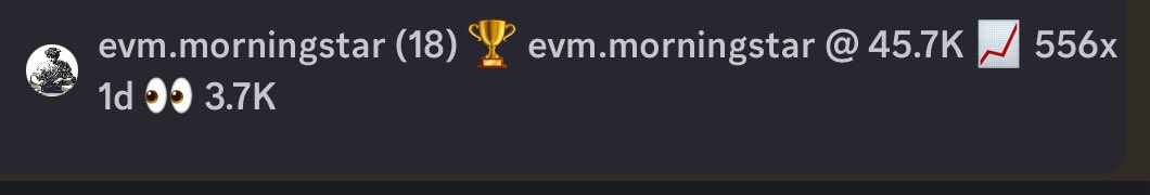 morningstarEVM's tweet image. Casual 500x+ dropped

Only in @0xCrypticCrypto