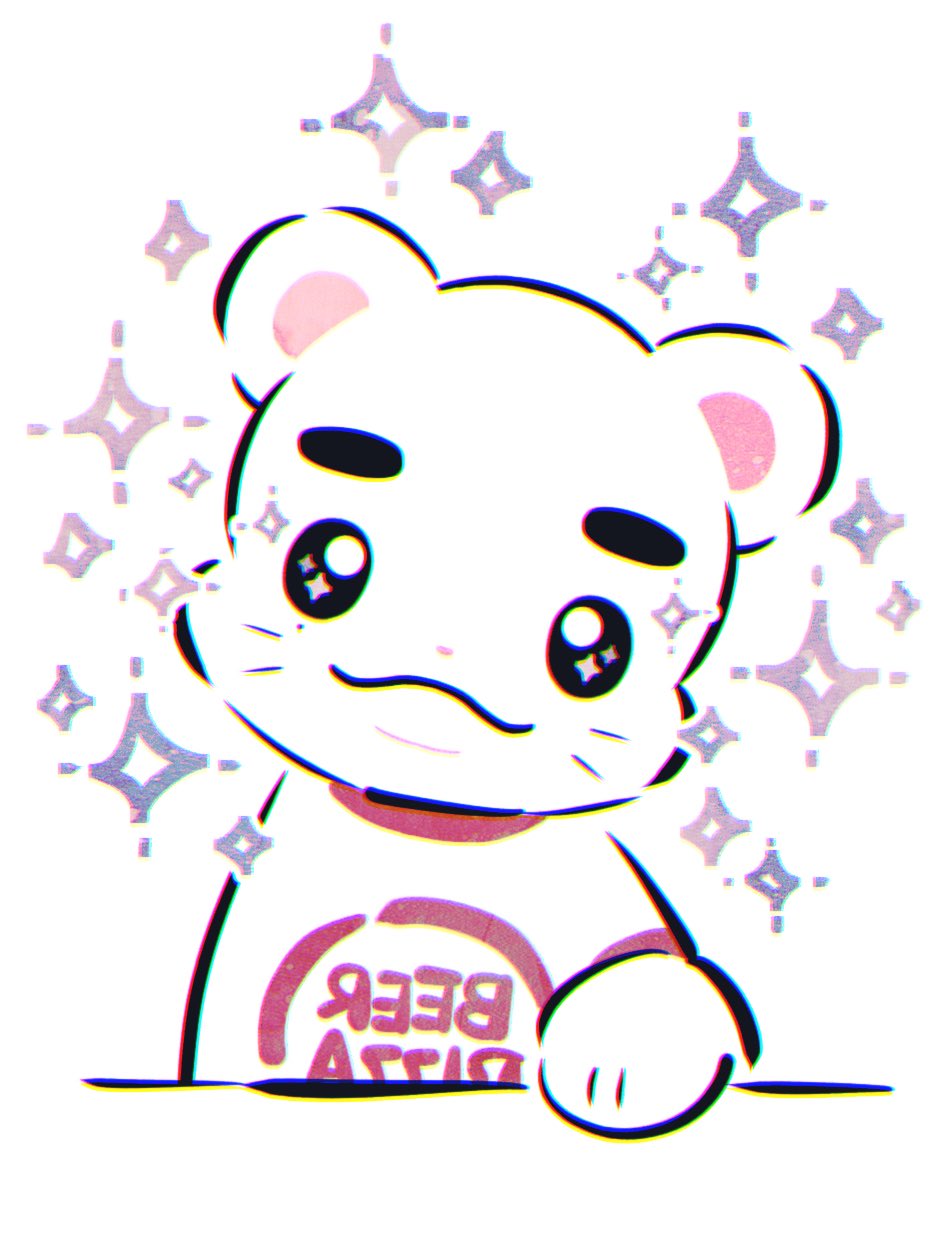 ♡pink_bear♡ Homerbest Pink Sparkle Heart Teddy Bear Plush 14