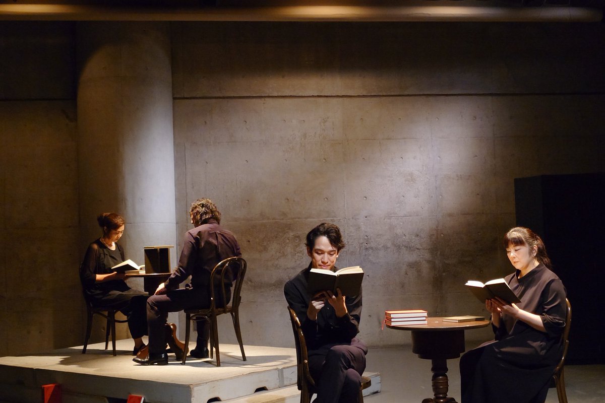 utaQP's tweet photo. 東京オペレッタ劇場　「ある晴れた日に」3公演無事に終演致しました。うむ！全てに感謝いたします。写真にはいないけど
#角岳史　#野間美希　この素晴らしいお二人には特に感謝です。 https://t.co/qqXUwITvW5