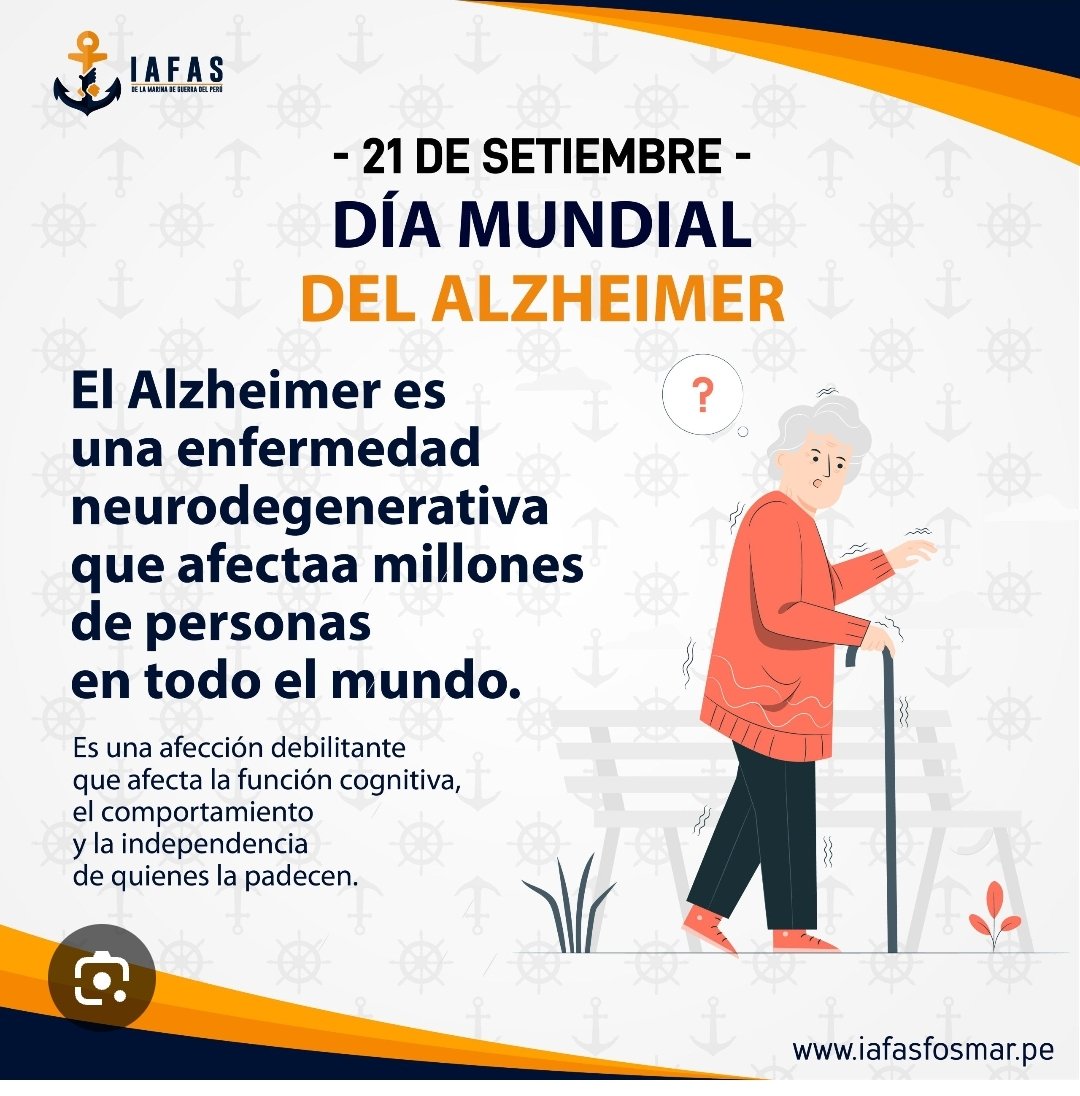 jitimiri's tweet image. Hoy 21 de Setiembre,Día Mundial del Alzheimer.Porl l@s enfermos y sobre todo,POR SUS CUIDADO-   RES.💪💪