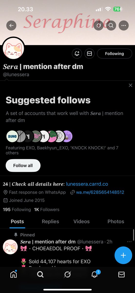 clichve's tweet photo. @lunessera for #KIMJUNSEO 💙 https://t.co/nFdXmhvhMk