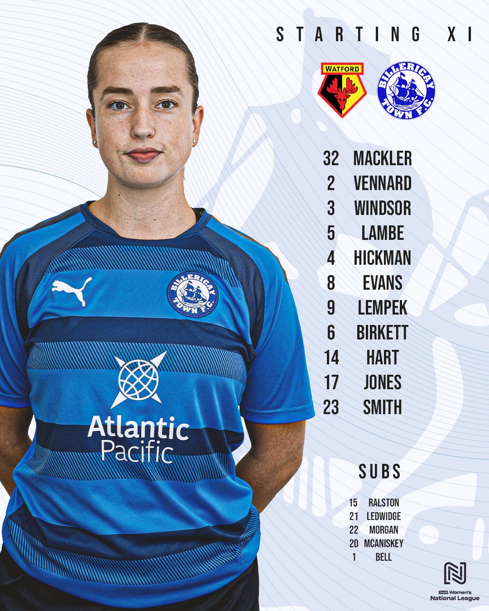 Starting XI to face <a href="/WatfordFCWomen/">Watford FC Women</a> !💙

📸🎨- <a href="/gemmabrownphoto/">GB</a>