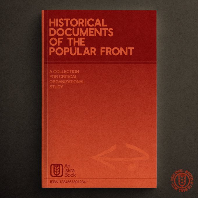 iskrabooks's tweet image. 🇵🇸From the forthcoming collection of historical documents of the Popular Front (out Oct 7th!). From 8th Conference (2022):

"Sticking to the strategic goals of the Palestinian people, which are the recovery and liberation of Palestine, the return of refugees, and the…