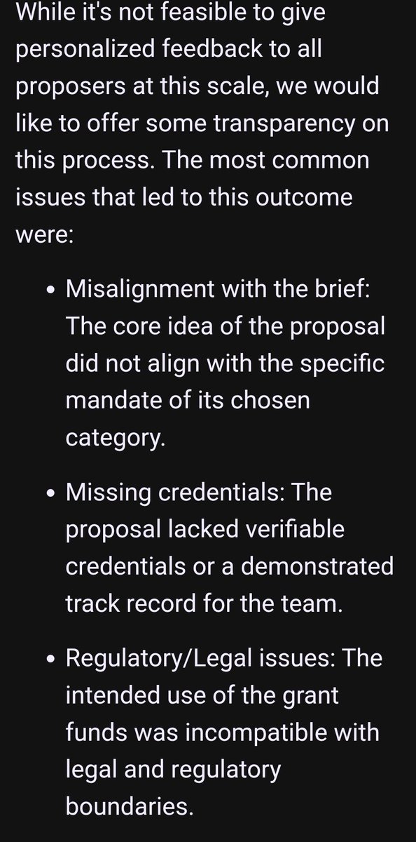 Tempo (@tempo_vote) on Twitter photo Dear Cardano,
Sorry we have FAILED!
We received a simple rejection email from Catalyst, worse than a canned letter from any beaucratic government agency. No proper rationale, no recourse for correction. Just God mode because "Catalyst" can decide that Cardano community cannot Dear Cardano,
Sorry we have FAILED!
We received a simple rejection email from Catalyst, worse than a canned letter from any beaucratic government agency. No proper rationale, no recourse for correction. Just God mode because "Catalyst" can decide that Cardano community cannot