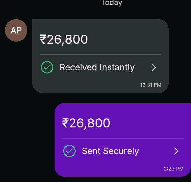 Someone accidentally sent me ₹26,800 on PhnPe. They called me an hour later, and I returned the money. How do people even make such payments 😭
