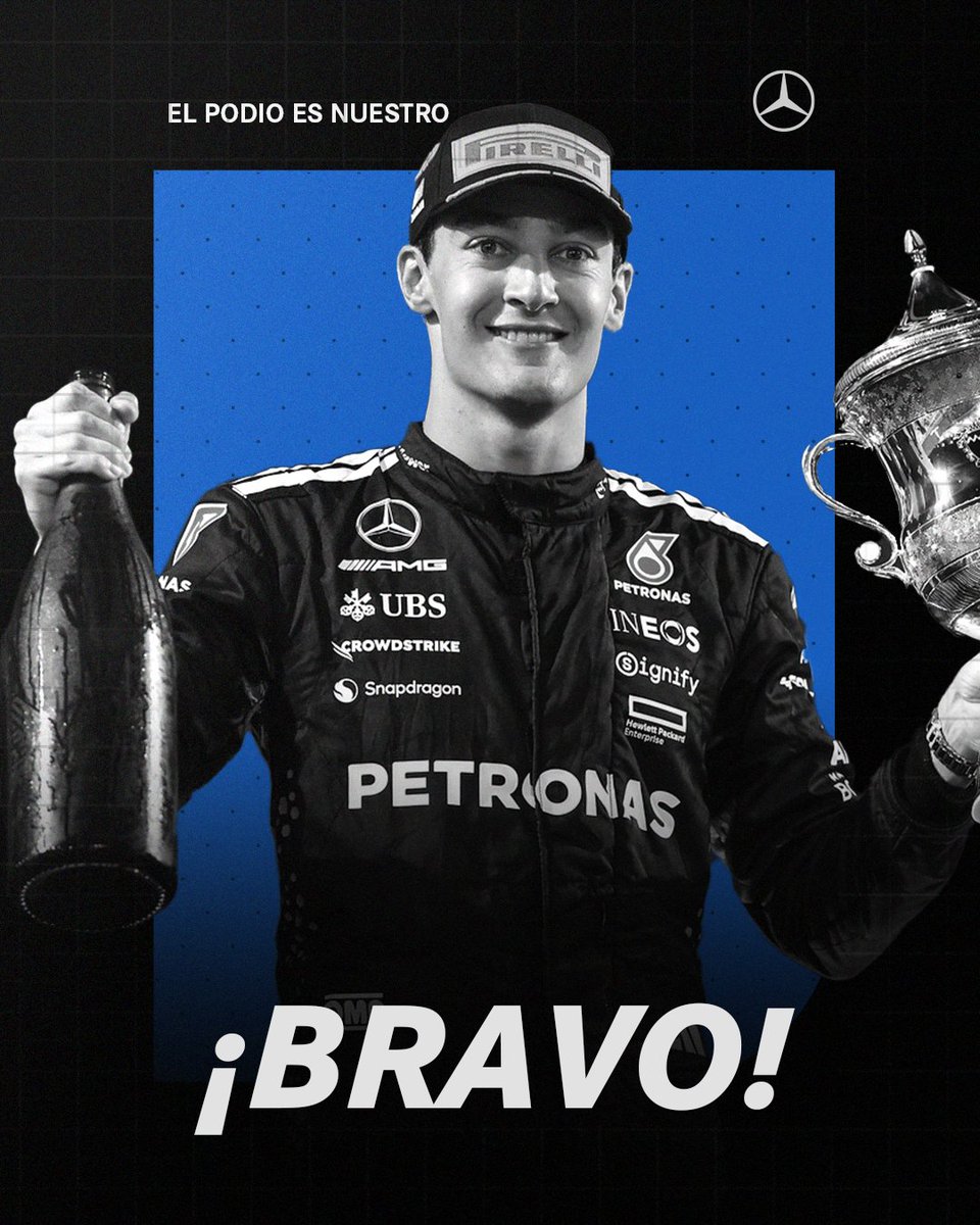 Bakú fue un circuito tan hermoso como desafiante. ​
El podio de Russell/Antonelli es un nuevo paso para lograr la excelencia en la máxima categoría del motosport mundial.​

¡Vamos por más!​

#MercedesBenz #GPAzerbaiyán