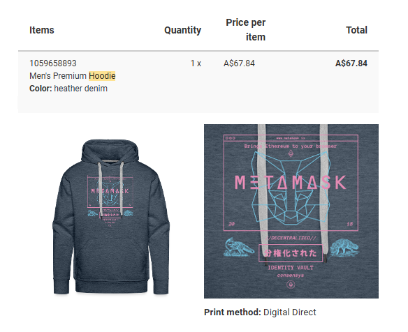 Dont forget my purchase from Oct 2023 when looking at rewarding your supporters <a href="/MetaMask/">MetaMask.eth 🦊</a> <a href="/ethereumJoseph/">Joseph Lubin</a>