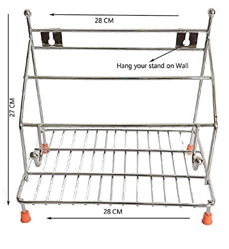 VALOR_ETP's tweet image. CR18 collection Chakla Belan and Tawa Stand for Kitchen - 101% Rust-Free Stainless Steel Rolling Pin Board Holder Wall Mount Stand 4 in 1 Holder, Floating Shelves
money save - 236/-
Link - amzn.to/4n2ypvT
Offer 47% #GreatIndianFestival #amazondeals #kitchentools