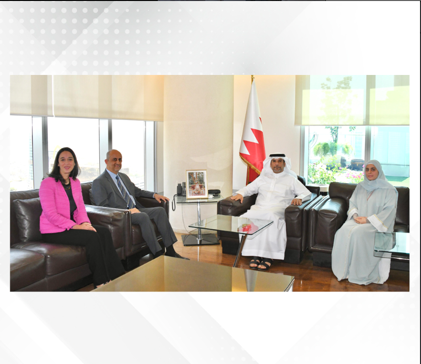UndpBahrain's tweet photo. Dr. Mohamed bin Mubarak Bin Daina, Minister of Oil and Environment and Special Envoy for Climate Affairs, met with UN Resident Coordinator Khaled El Mekwad and UNDP Resident Representative Asmaa Shalabi on 18th September. 
https://t.co/6pL2ZVpXhH https://t.co/Oxdd9UXJtU