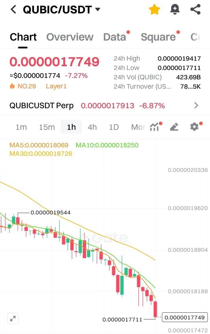 Now's the time to buy more $Qubic! The current price action is temporary - hold firm and don't let anyone push you out of your position, no matter what.