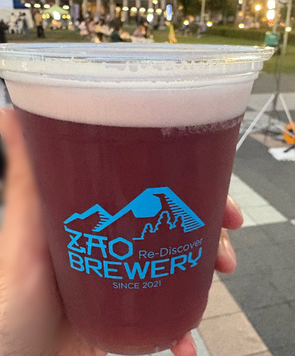 切り替えてデラウェアALE🍇🍺

#ZAOBREWERY