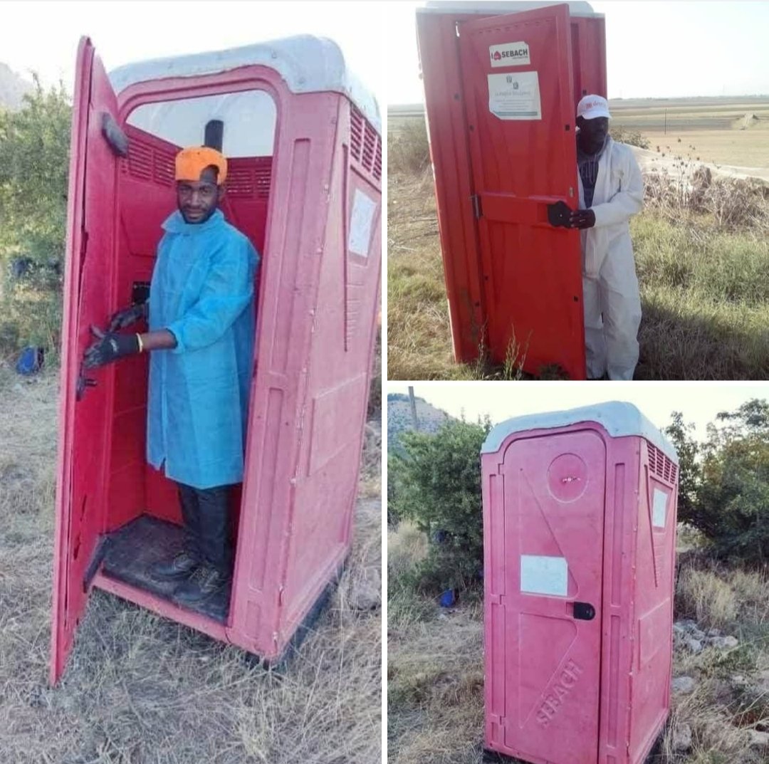 Come ogni stagione, nelle campagne delle della filiera anti #caporalato <a href="/No_Cap_/">Associazione NoCap</a> sono presenti i #bagni i chimici, che non sono un privilegio concesso, ma un diritto fondamentale per la dignità dei lavoratori e la tutela dell'ambiente che tutte le aziende dovrebbero garantire.