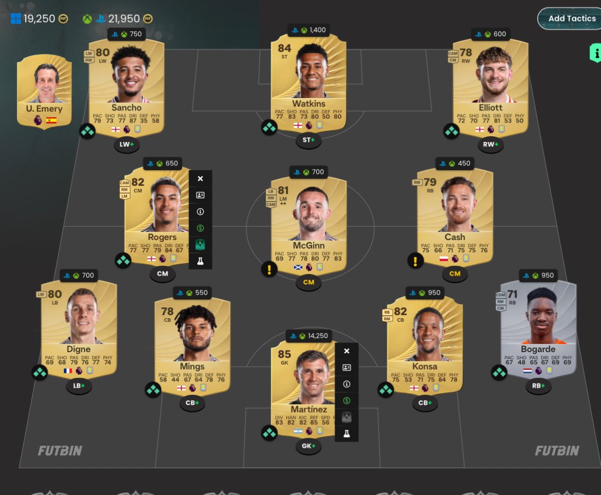 Cash_Back_2's tweet photo. Todayโs predicted starting 11. #UTV #AVFC #EmeryIn https://t.co/uHAZDCIcC6