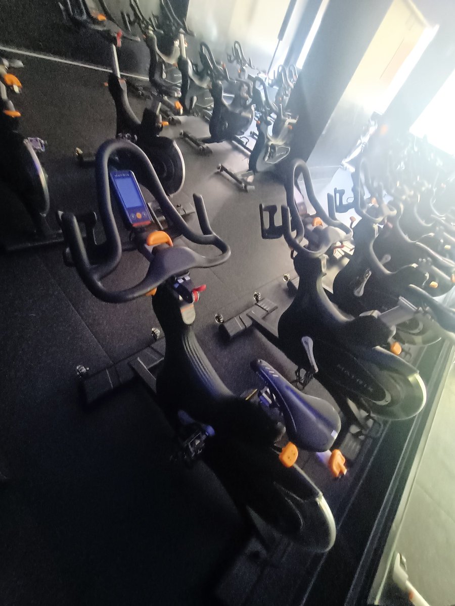 Domingo por la mañana, toda la clase para mí sola 🤣