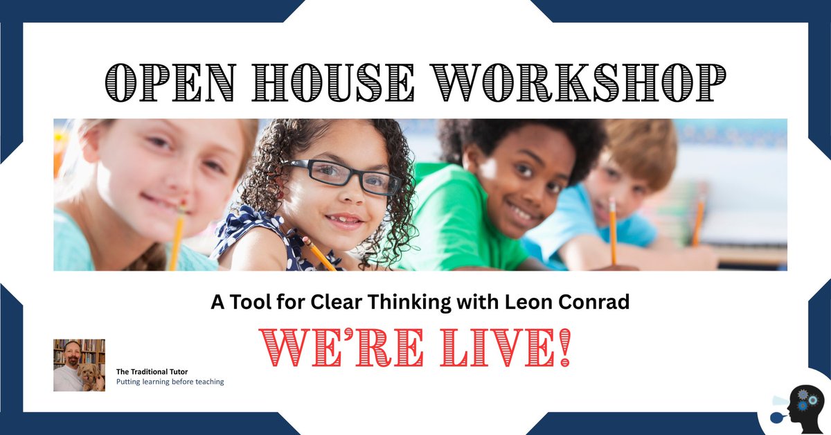 🎉 TODAY’S THE DAY!
Clear Thinking Open House kicks off in Wimbledon Park 🎓🧠
📅 21 Sept | 🕑 2–3 pm OR 5:30–6:30 pm
👧 Ages 9–13 | 🎟 Max 6 learners
Excited to welcome our young thinkers today!

👉 Book now: docs.google.com/forms/d/e/1FAI…