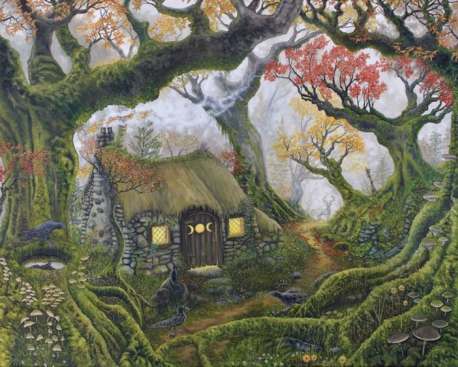 If anyone needs me, I’m here in the enchanted forest brewing Dragonwell Tea, baking Crone Scones, and casting spells of kindness.✨