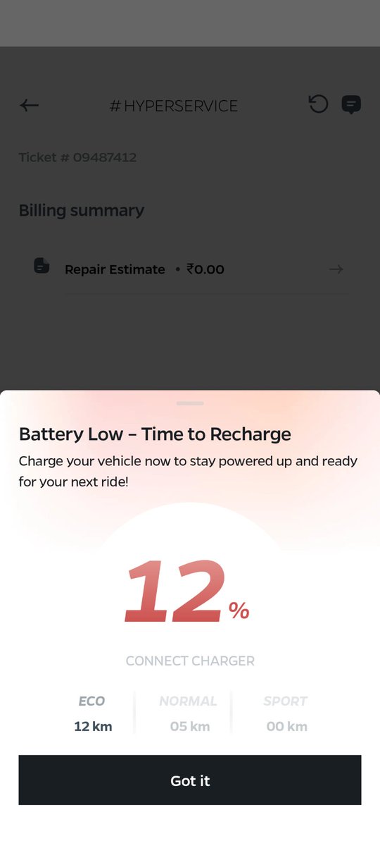 Maverickgun_'s tweet photo. @OlaElectric @bhash @consaff  I submitted my Ola S1+ (Ticket ID:

09487412) at your Kharadi service center on 23rd Aug for repair. Till now, I haven't received any updates.

Customer care only gives copy-paste replies: once it's done, we'll let you know No timelines, no clarity. https://t.co/1mEKMPKWVt