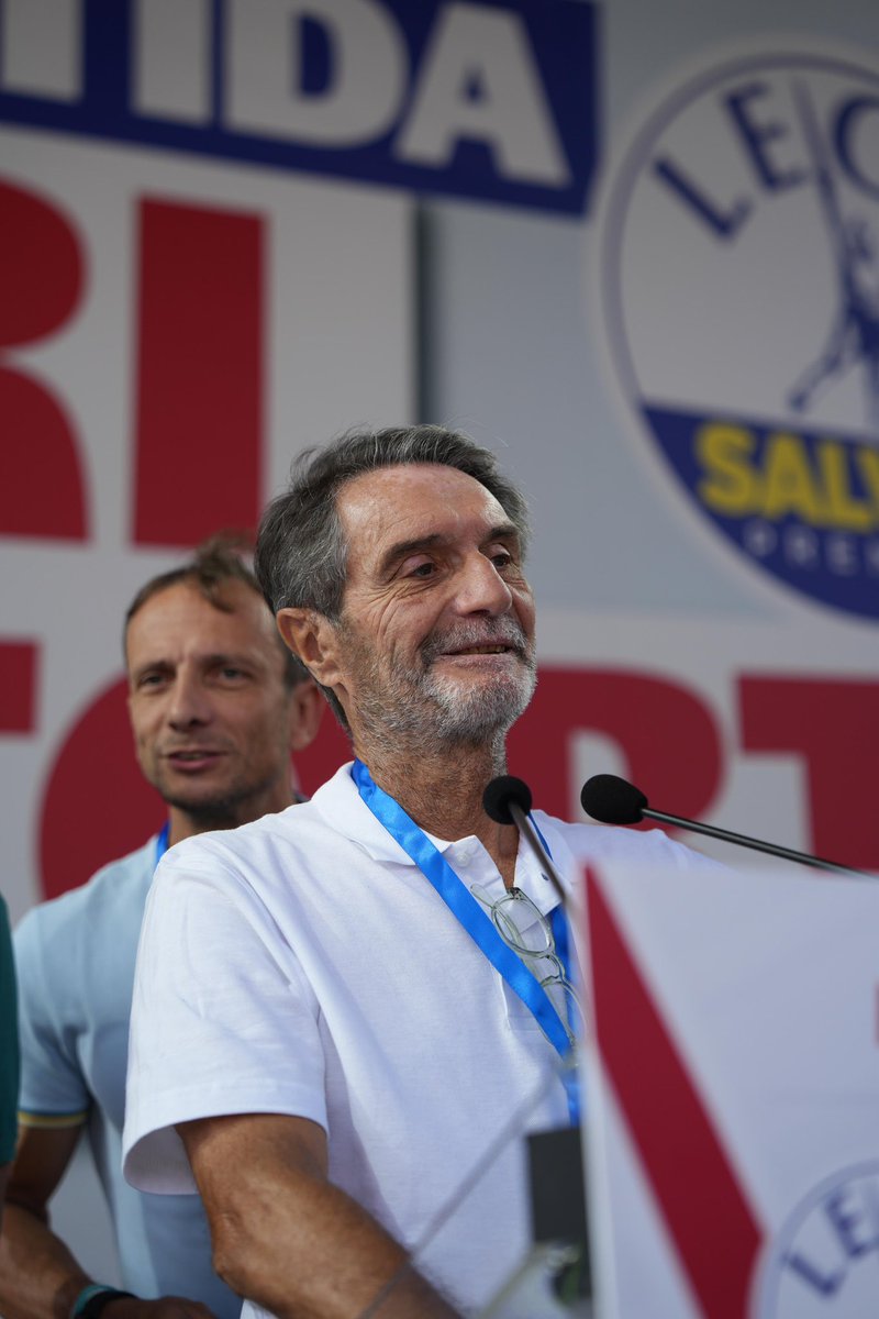 . <a href="/FontanaPres/">Attilio Fontana</a>: “Noi abbiamo bisogno che ci venga concessa più autonomia, più libertà dalla burocrazia, altrimenti non riusciamo a correre e rilanciare i territori”.

#Pontida25 #senzapaura