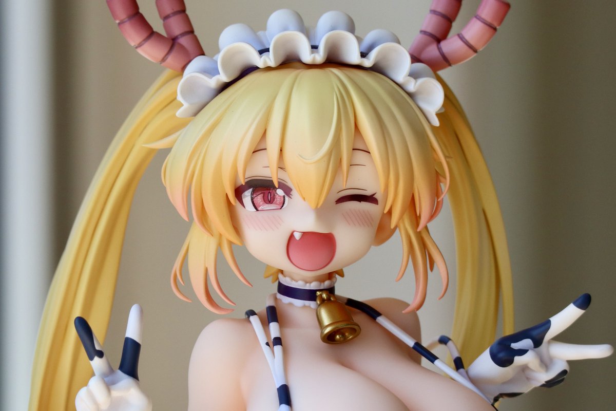 AMAKUNIより発売
小林さんちのメイドラゴン
トール　牛柄ビキニver
時間が無くてささっと撮影☺️
とにかくかわいい💕はつらつとした表情とダイナマイト牛🐮ビキニが炸裂💥
品質はしっかりAMAKUNI
これから牛🐮さんがどんどん増えていきます🤣