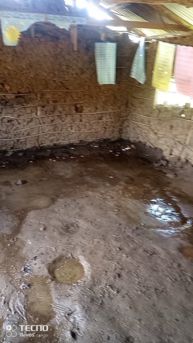 Yes, this is a classroom in a school in Singapoor.
Students are forced to sit on the mud, with no desks at all while their president flies private 

It’s a heartbreaking sight.
I’ll be sharing more details soon.
