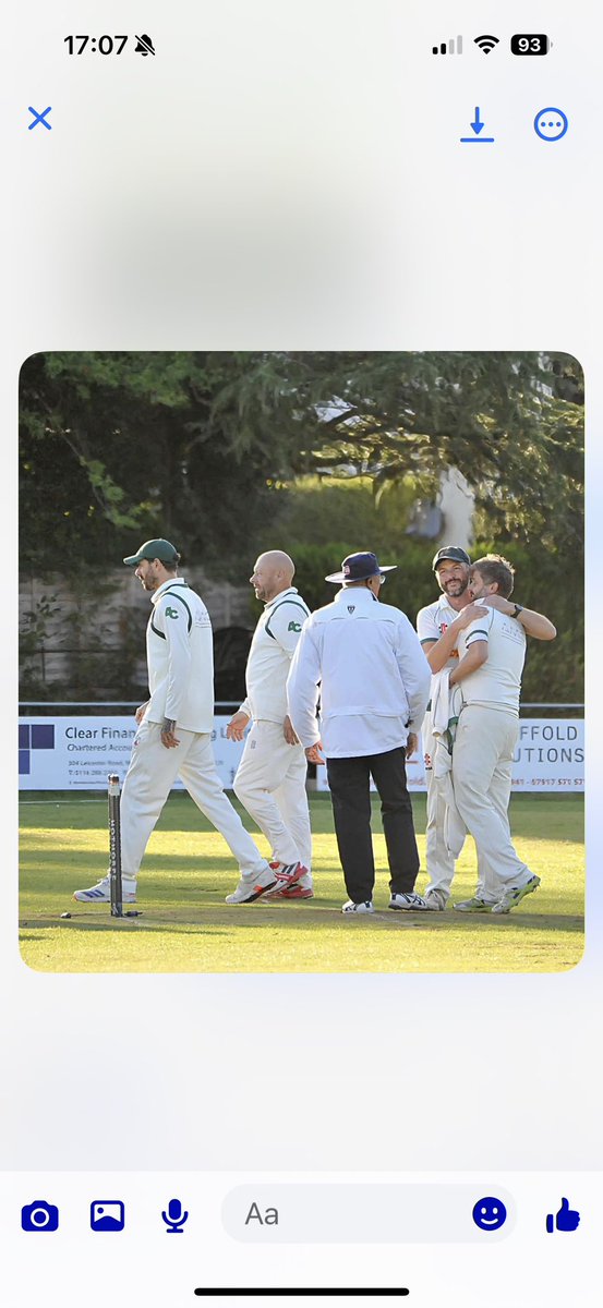 Lutterworth C C tweet media