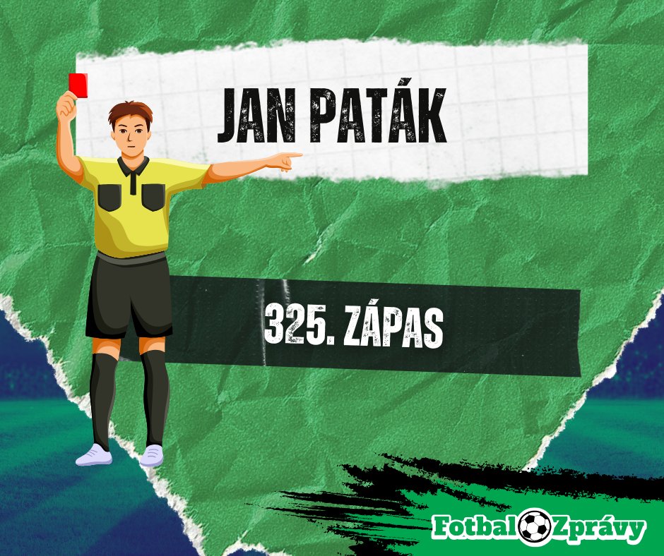 FotbalZpravy's tweet image. Sudí Jan Paták se chystá na již 325. utkání své rozhodcovské kariéry. Jde o rekord v českých soutěžích. 43letý arbitr nastoupí v duelu Liberce se Slavií, kde bude působit v roli pomezního.

Co myslíte, padne v zápase červená karta? 🟥

#rekord #facr #rozhodci #FotbalZpravy