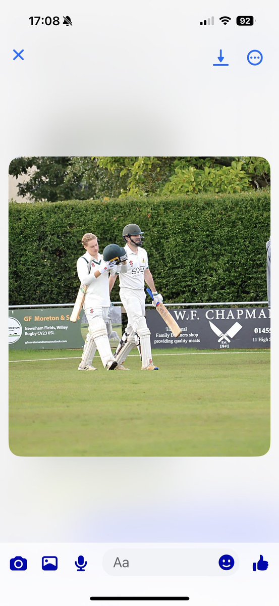 Lutterworth C C tweet media