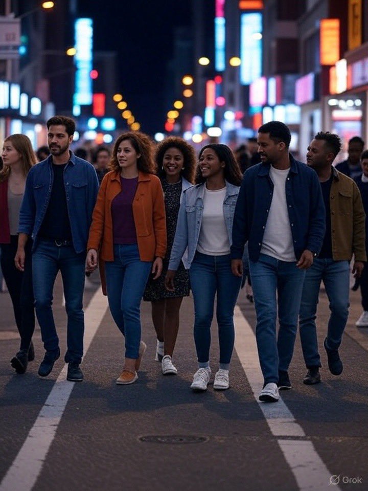 Dive into the vibrant pulse of the city night! 🌃✨This stunning scene captures the energy of a bustling urban evening, with colorful lights and a lively crowd setting the stage for adventure. Perfect for sparking curiosity and drawing eyes share the excitement!#CityVibes #Night