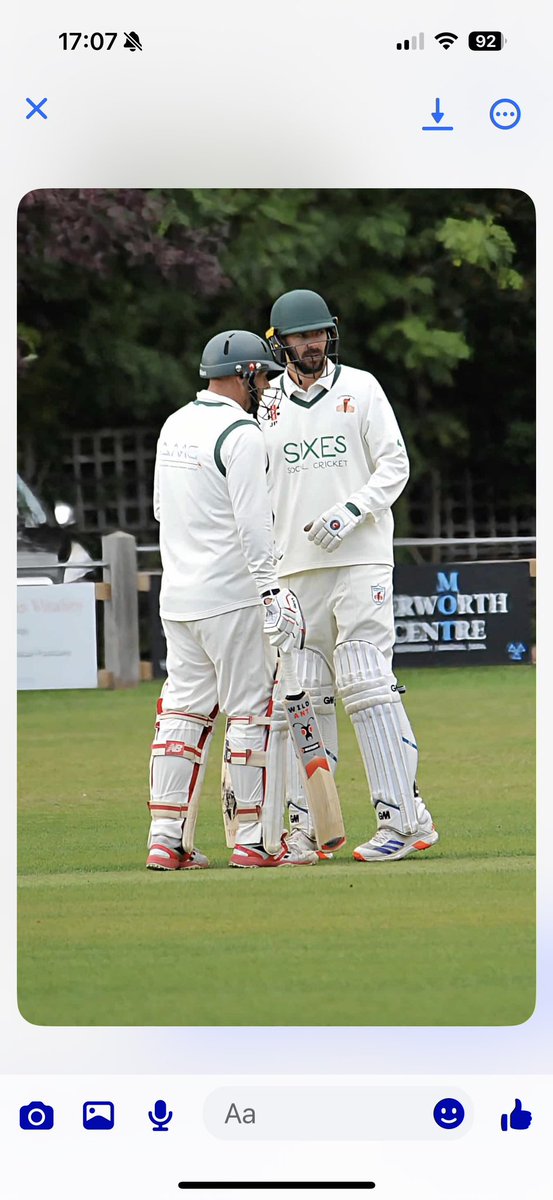 Lutterworth C C tweet media