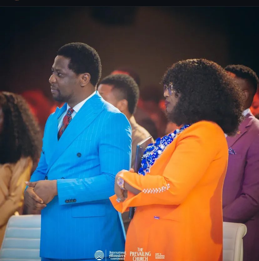 Thank you Lord for the gift of my Spiritual Parents..

Thank you Apostle 
Thank you Pastor Mimie.