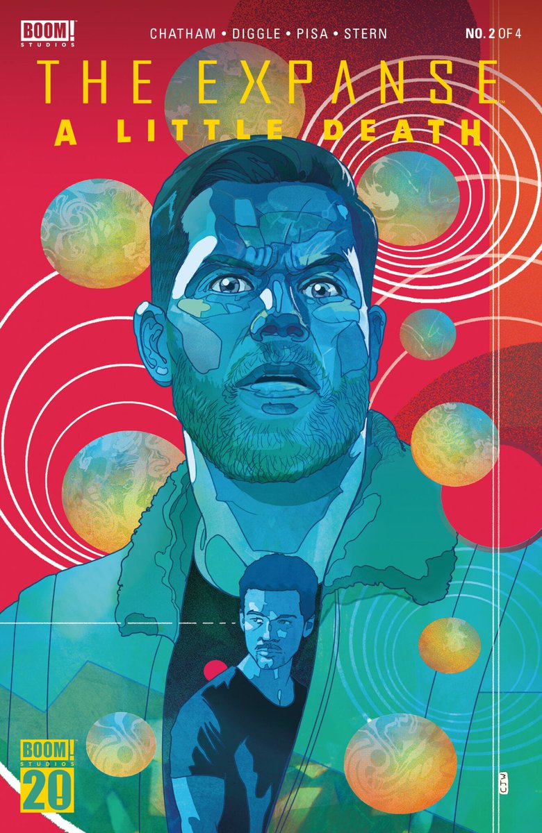andydiggle's tweet photo. THE EXPANSE: A LITTLE DEATH #2 from @WesChatham, Francesco Pisa and me; covers by Christian Ward, Junggeun Yoon and Suspiria Vilchez!

Final pre-orders end TOMORROW, i.e. Monday 22nd September!

Ask your local comic shop to pre-order it for you, and ask 'em NOW!

#TheExpanse 🚀 https://t.co/aYh7KWvilr
