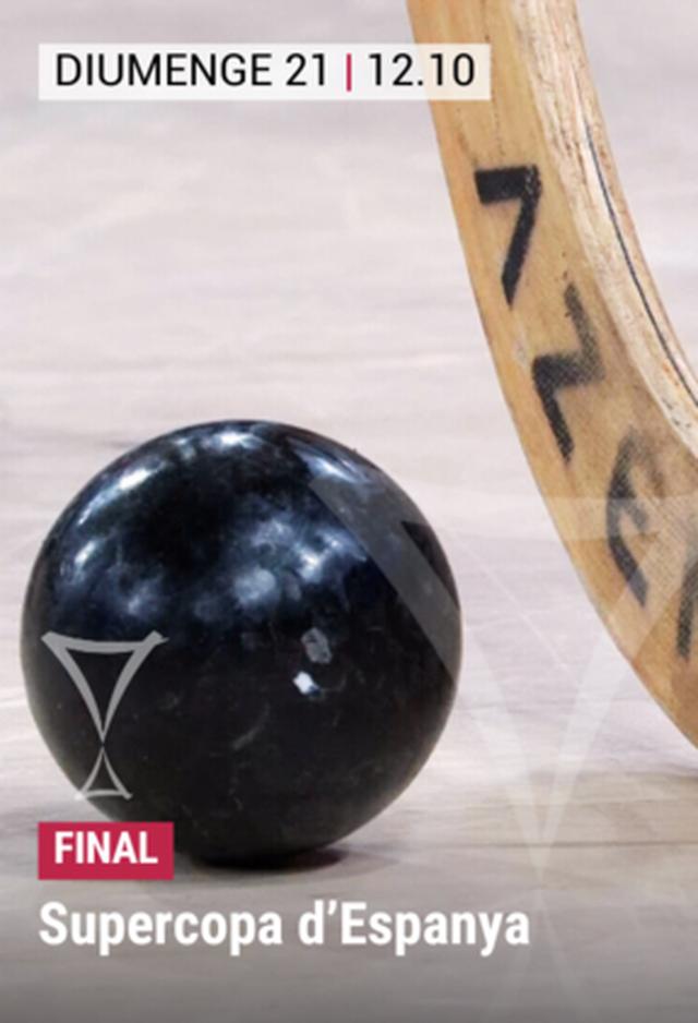 Avui, la final de la #SupercopaOK
🛼🏑🥅🎥📺📱🖥️🍿🙌🏼
A les 12.10h, a <a href="/som3cat/">3Cat</a> i <a href="/esport3/">Esport3</a>, des de Les Comes...
<a href="/IgualadaHC/">Igualada Hoquei Club</a> vs <a href="/FCBhoquei/">Barça Hoquei</a> 
Som-hi!!!! ✊🏼