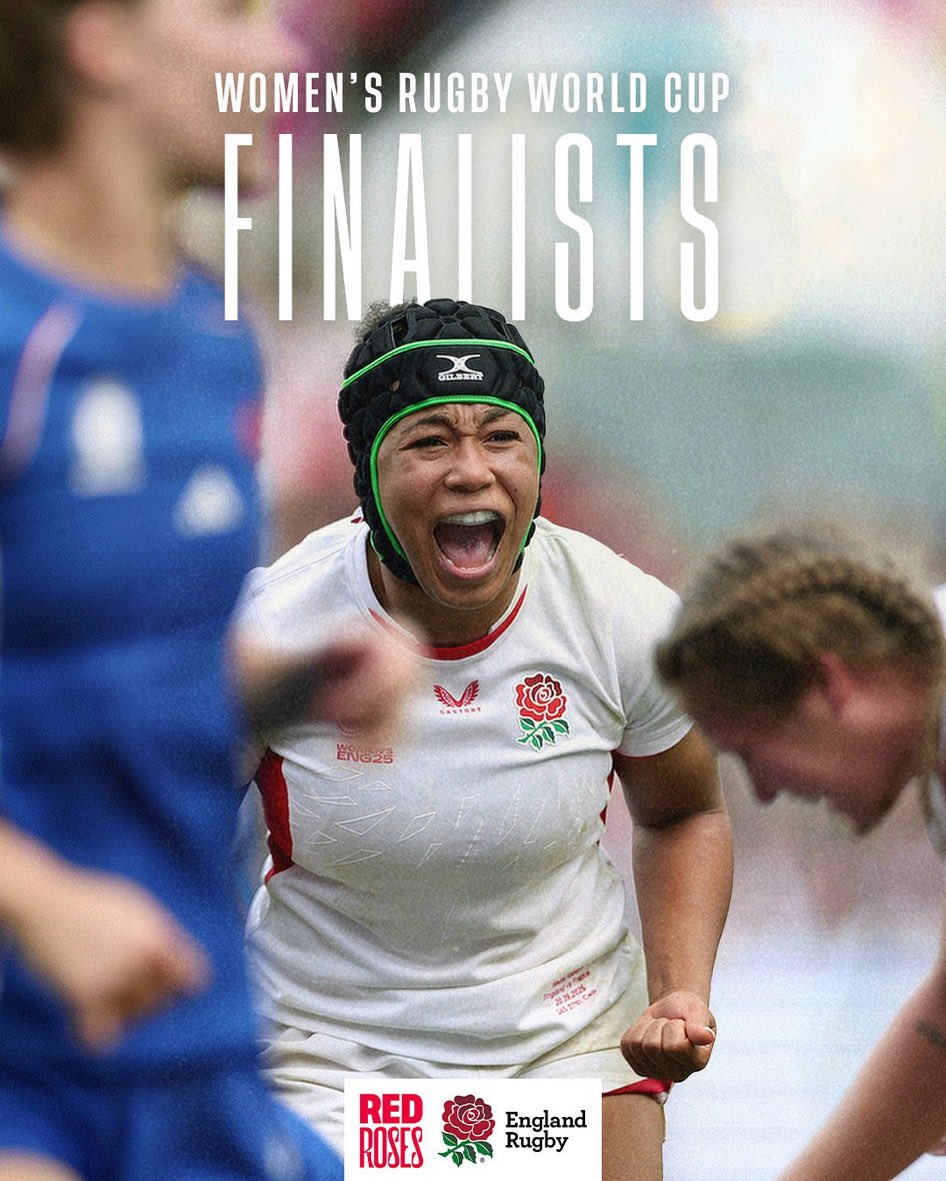 Congrats to the Red Roses 🌹 Onto the final they go!