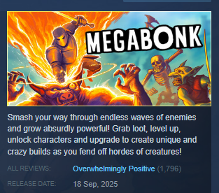 You guys are amazing, thanks for all the bonks &lt;3
#megabonk #indiegame