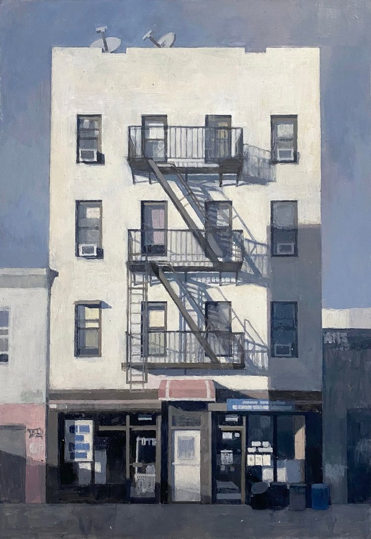 franch_laura's tweet photo. Mi Hopperiano de este domingo es el estadounidense Mike Howat quien conecta directamente con la esencia y la quietud de Edward Hopper y además pinta ventanas, que es otro tema que me encanta.

👇🏻Abro hilo. https://t.co/Dqor0kyYcl